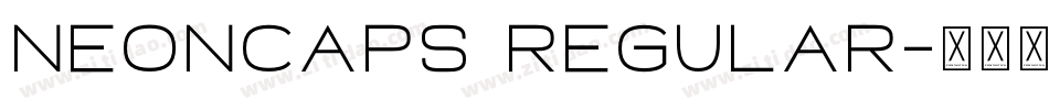 NeonCaps Regular字体转换